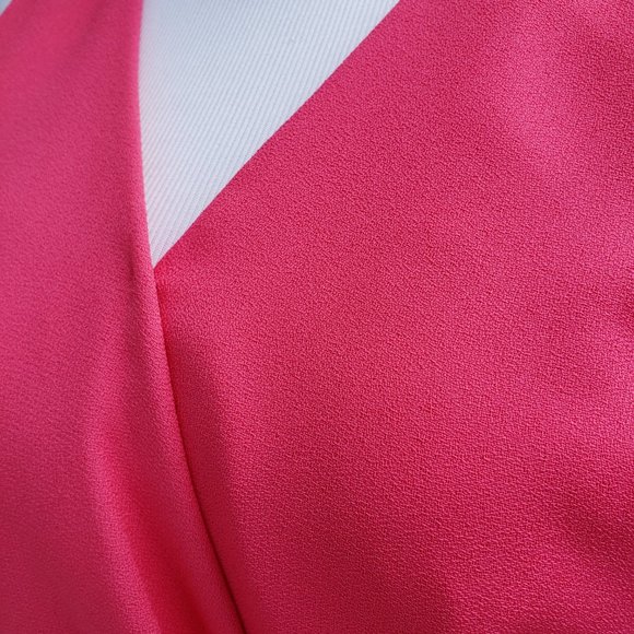Vintage hot pink crepe suit - Picture 5 of 8